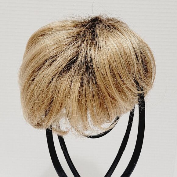 Ellen Wille HairPower Synthetic Lace Hair Topper Brown Blonde Short Pixie - Picture 7 of 12